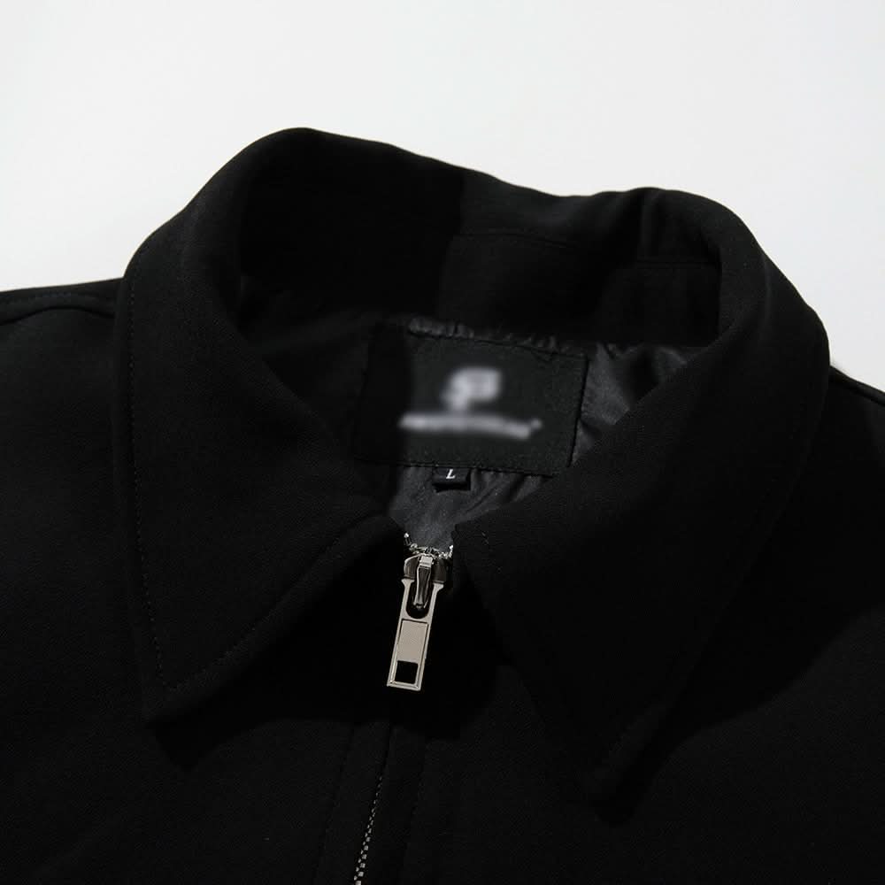 Solid color workwear jacket