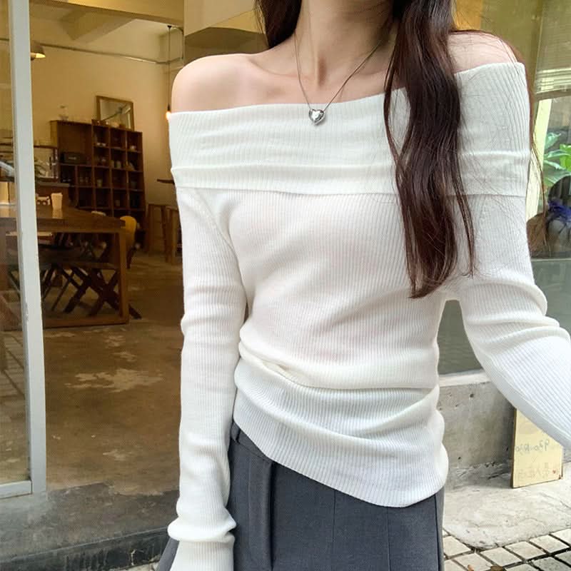 Tailliertes Stricktop für Damen, elegant und tragbar