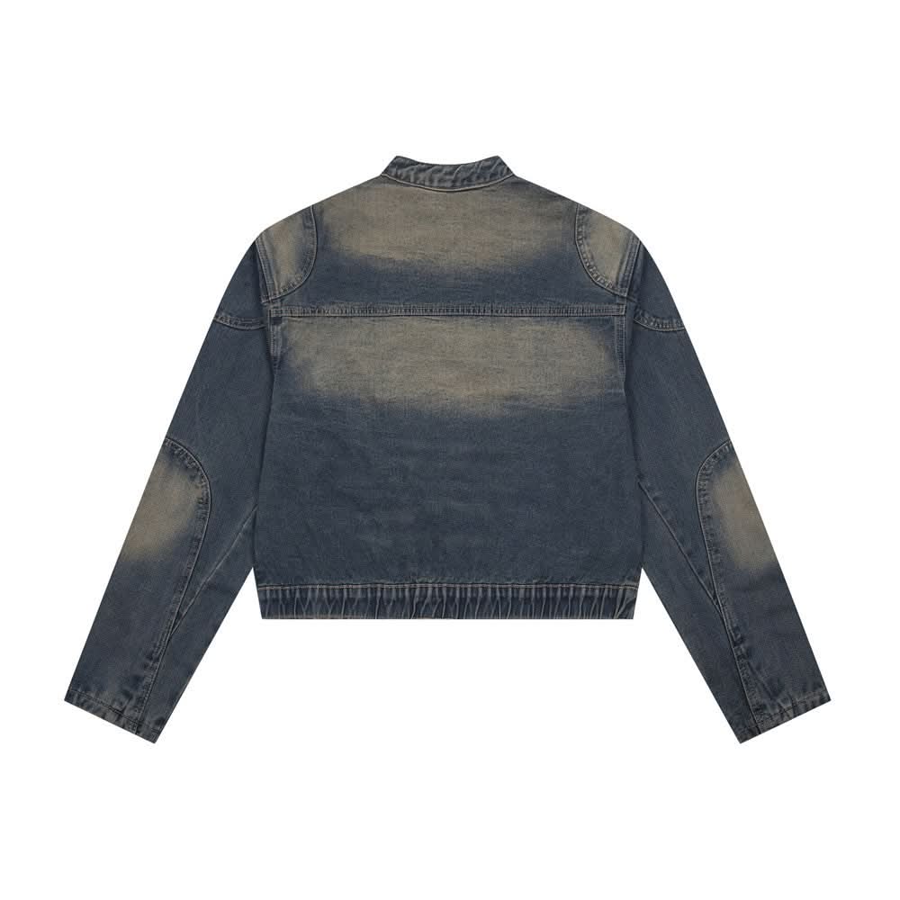 Short denim jacket