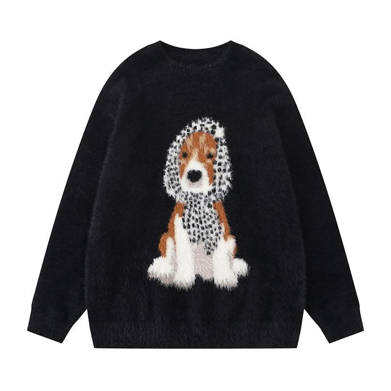 Crewneck-Pullover Locker Lässig Vielseitiges Paar-Oberteil