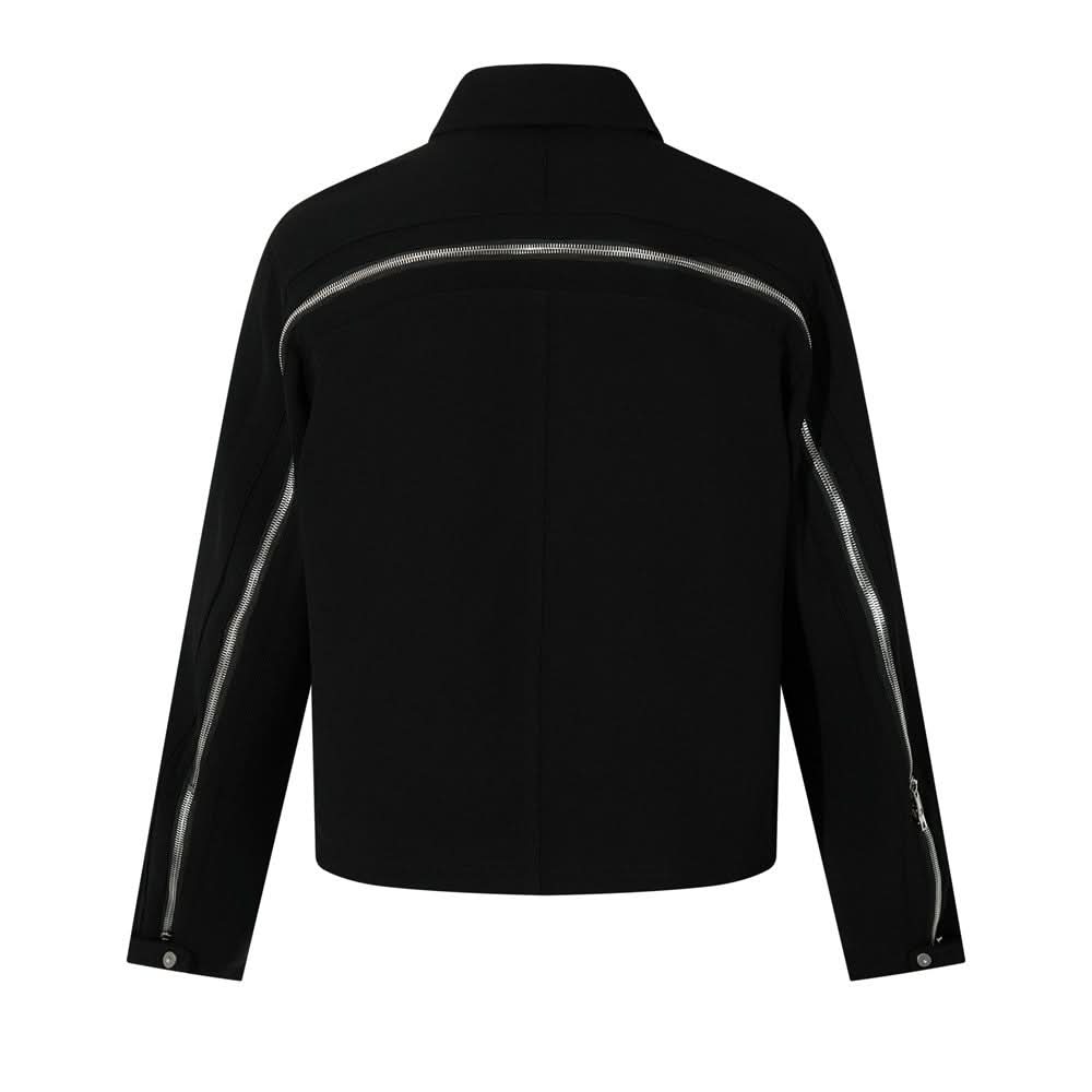 Solid color workwear jacket