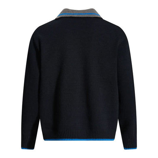 Splicing together two fake turtleneck sweaters