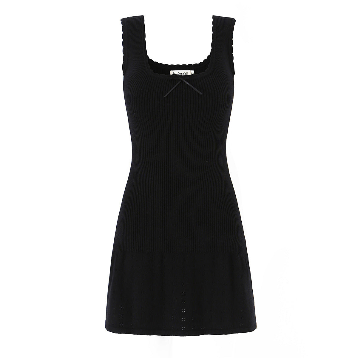 Waist up sleeveless dress