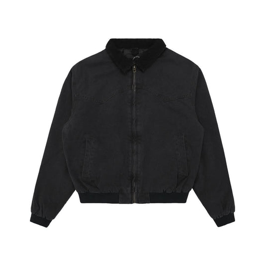 Wash water to make old canvas workwear jacket