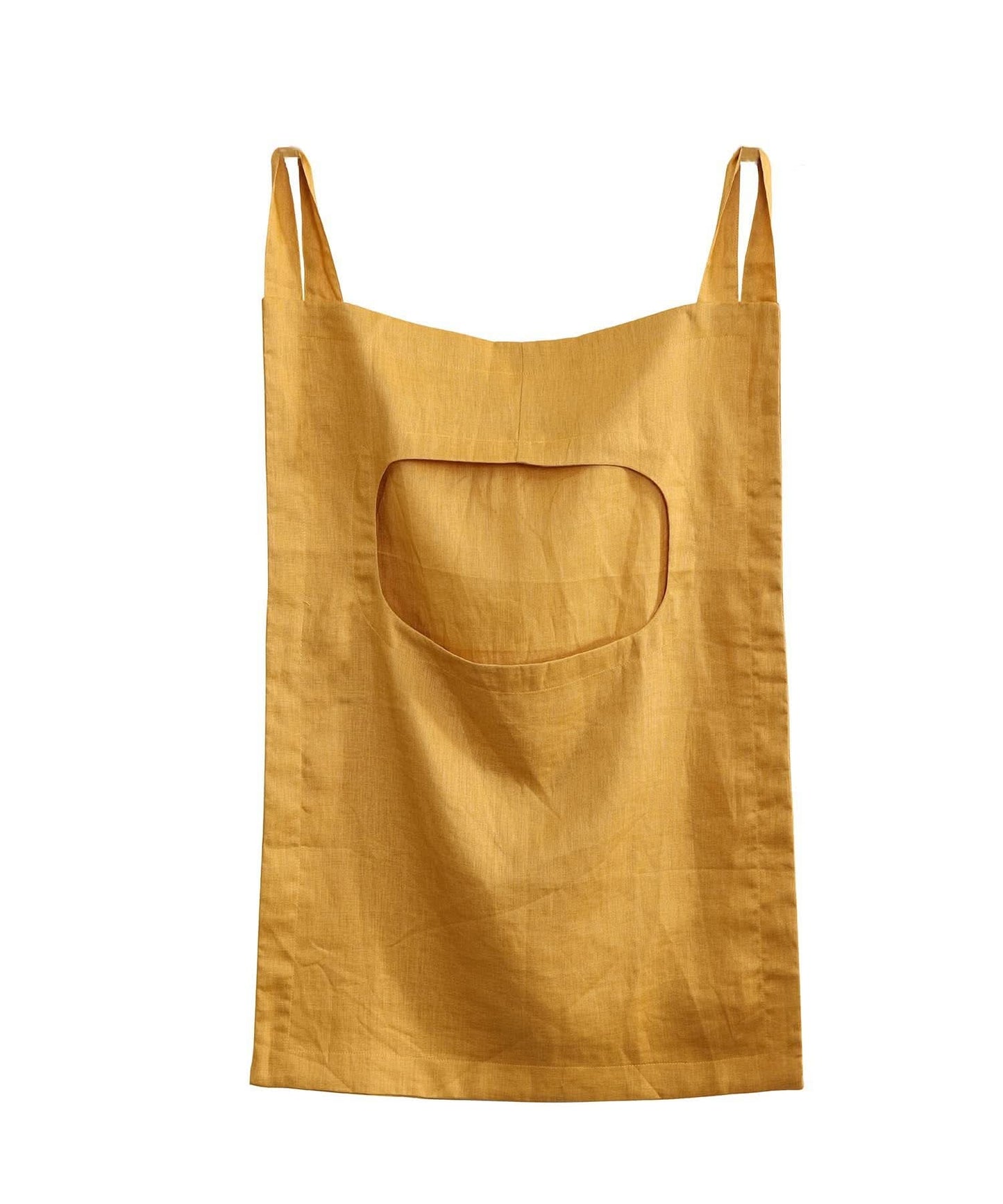 Fashion Design Cotton Linen Hollow Laundry Bag Large Capacity Clothing Storage Bag for Organizing Miscellaneous Items