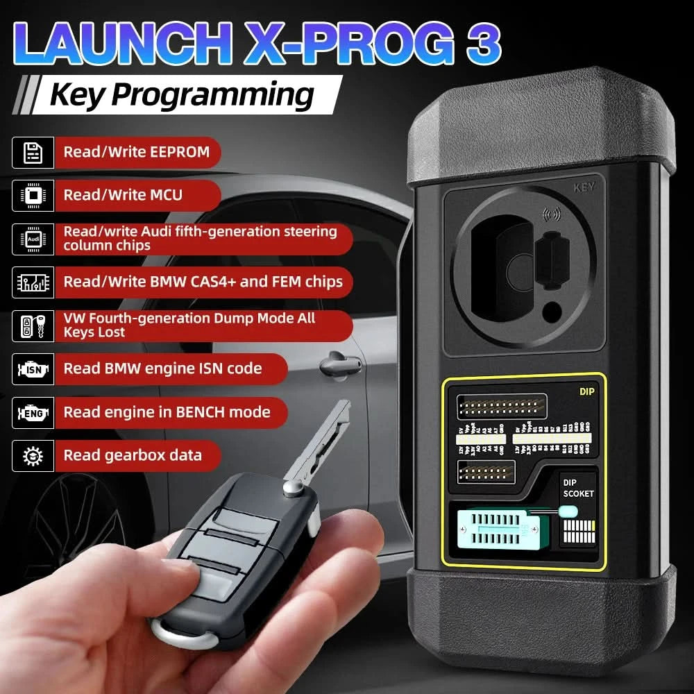 US EU Warehouse LAUNCH X-PROG 3 Key Programming Immobilizer Programmer Car Key Programmer Tool