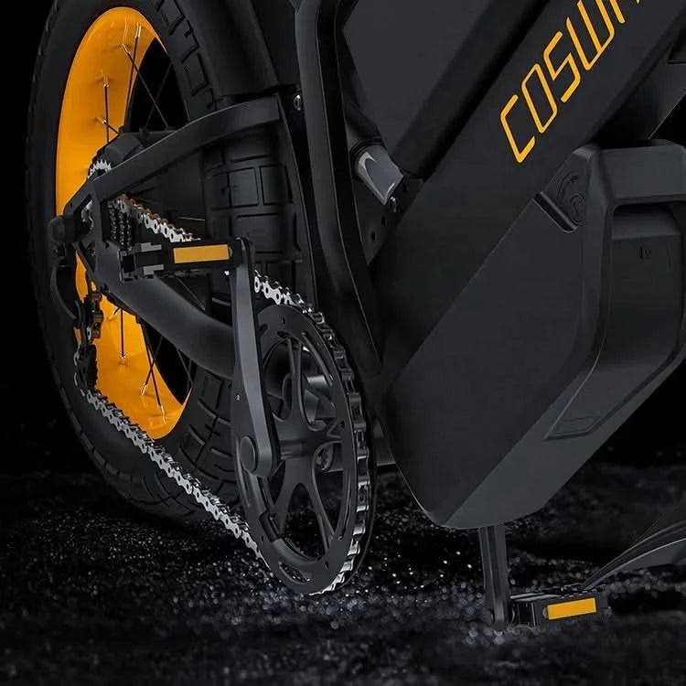 COSWHEEL GT20 MAX 60V 2000W 40AH Elektrisches Doppeltbatterie-Motorrad 65km/h E-Bike Elektrofahrrad Elektrisches Mountain Dirt Bike E-Bike