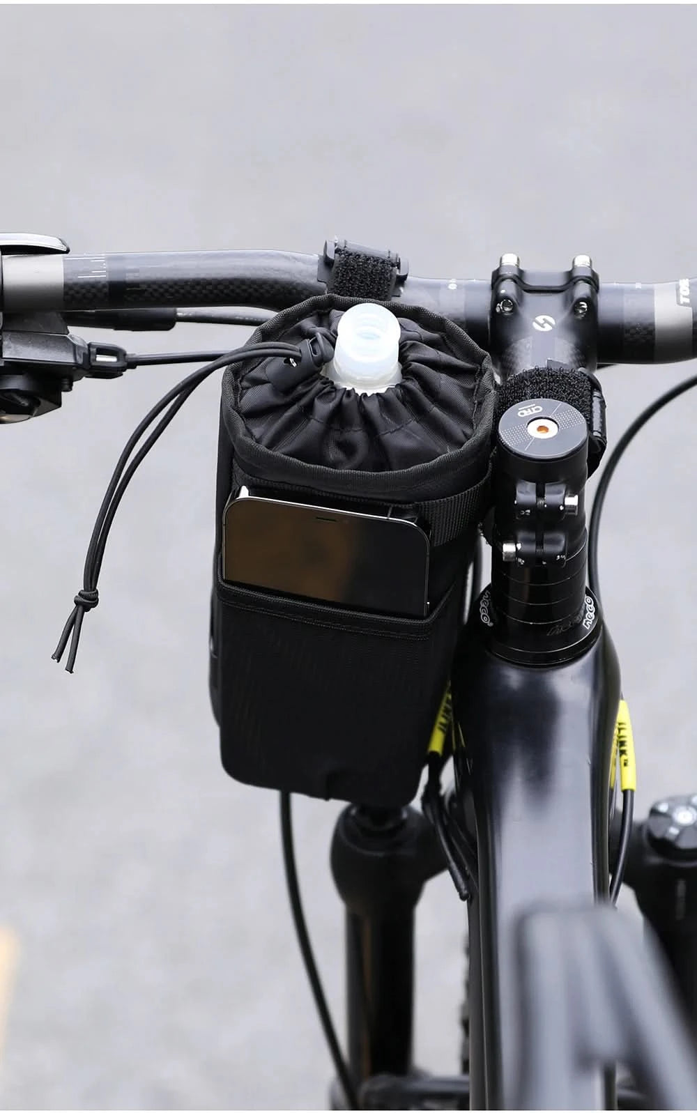Rhinowalk Fahrradtasche Fahrrad-Flaschenhalter Tasche MTB Fahrrad Isoliertasche für Trinkflaschen Reittasche Lenker 1 Stück oder 2 Stück Zubehör
