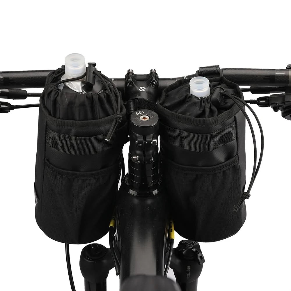 Rhinowalk Fahrradtasche Fahrrad-Flaschenhalter Tasche MTB Fahrrad Isoliert Wasserkocher Tasche Reiten Lenker 1 Stk oder 2 Stk Zubehör