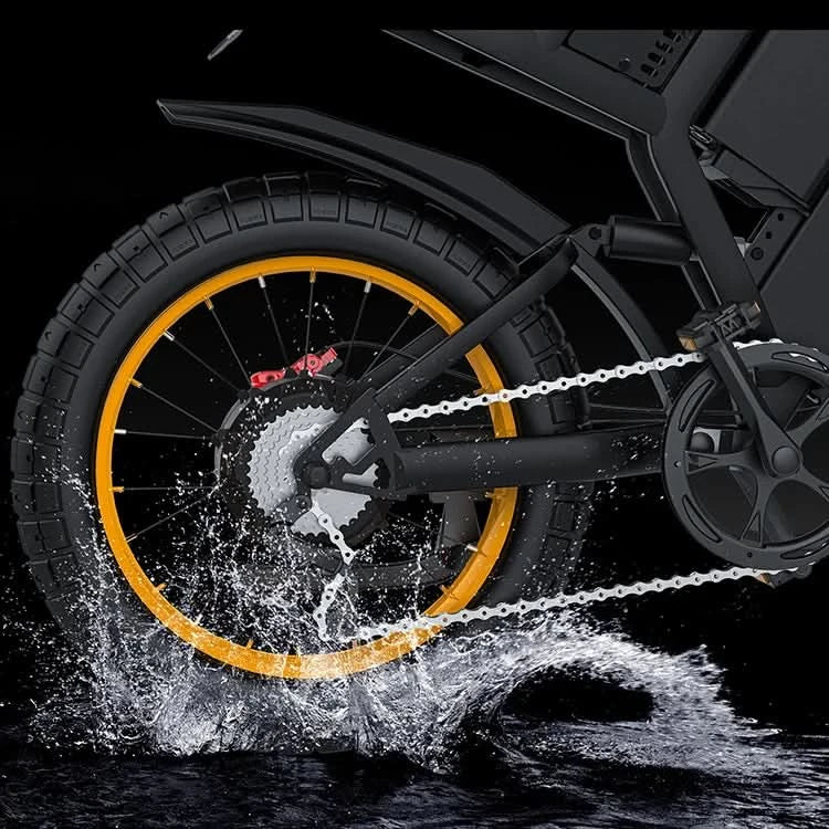 COSWHEEL GT20 PRO E-Bike Elektrofahrrad 48V 3000W Leistungsstarker Doppelmotor 40AH Doppelakku Elektromotorrad Mountain Dirt Bike