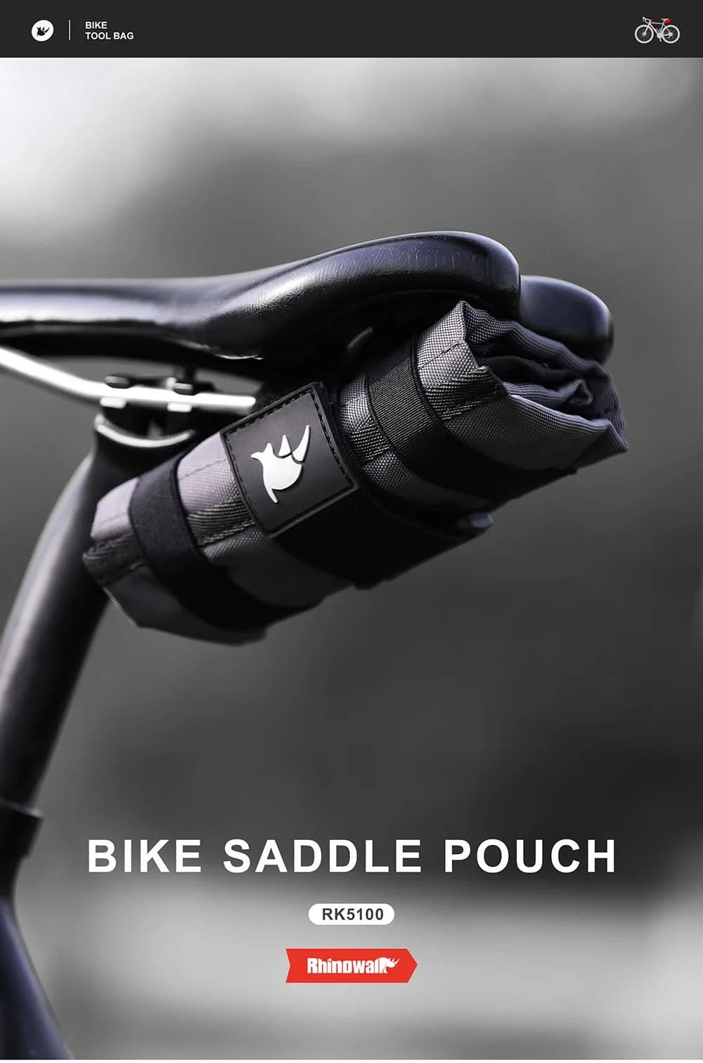 Rhinowalk Fahrradtasche Fahrrad-Flaschenhalter Tasche MTB Fahrrad Isoliertasche für Trinkflaschen Reittasche Lenker 1 Stück oder 2 Stück Zubehör