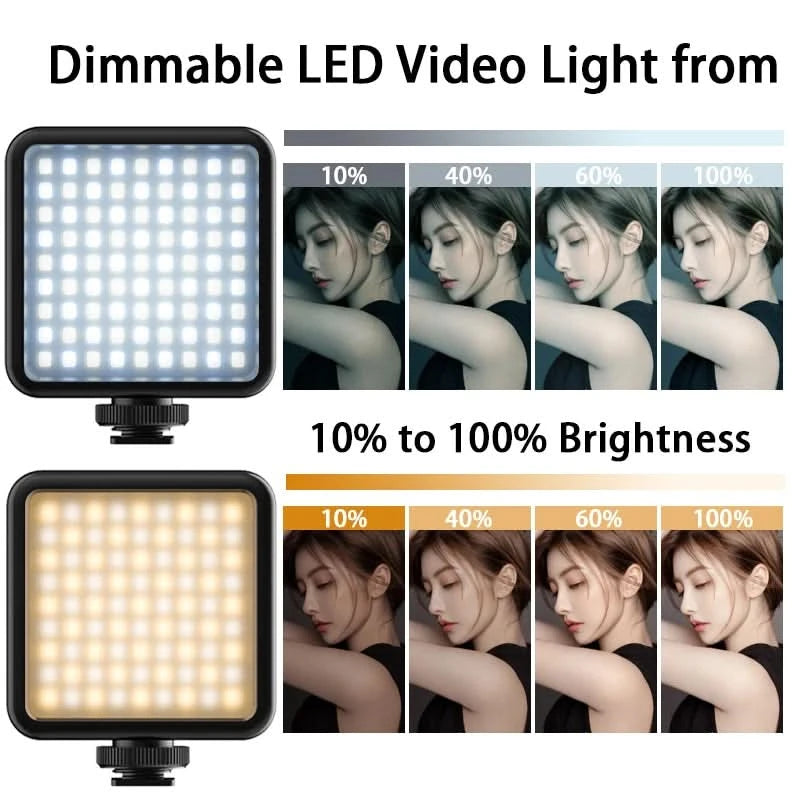 Ulanzi VIJIM VL81 VL200 3200k-5600K Dimmbare Mini-LED-Videoleuchte für Smartphone-SLR-Kameras, wiederaufladbar, Vlog, 3000mAh, Aufhelllicht