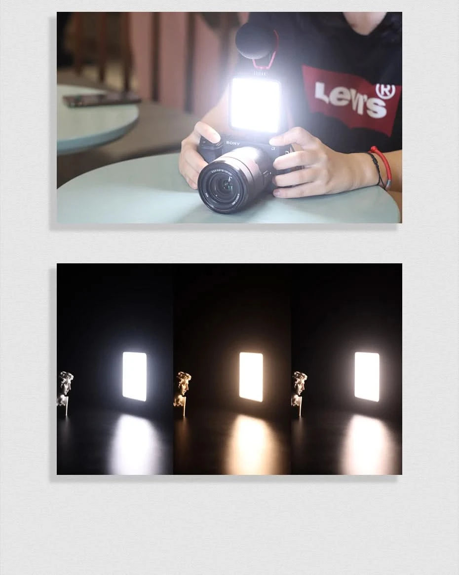 Ulanzi VIJIM VL81 VL200 3200k-5600K Dimmbare Mini-LED-Videoleuchte für Smartphone-SLR-Kameras, wiederaufladbar, Vlog, 3000mAh, Aufhelllicht