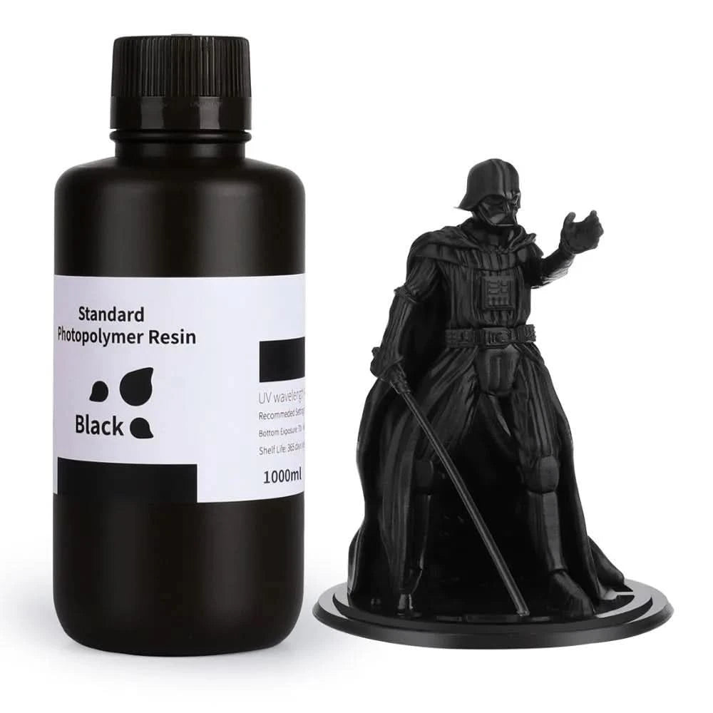 Elegoo 1KG/2KG/4KG UV-Harz 2.0 für 3D-Drucker SATURN 3 ULTRA 3D-Druckmaterial UV-Harz normal 1kg Flüssigkeitsflasche