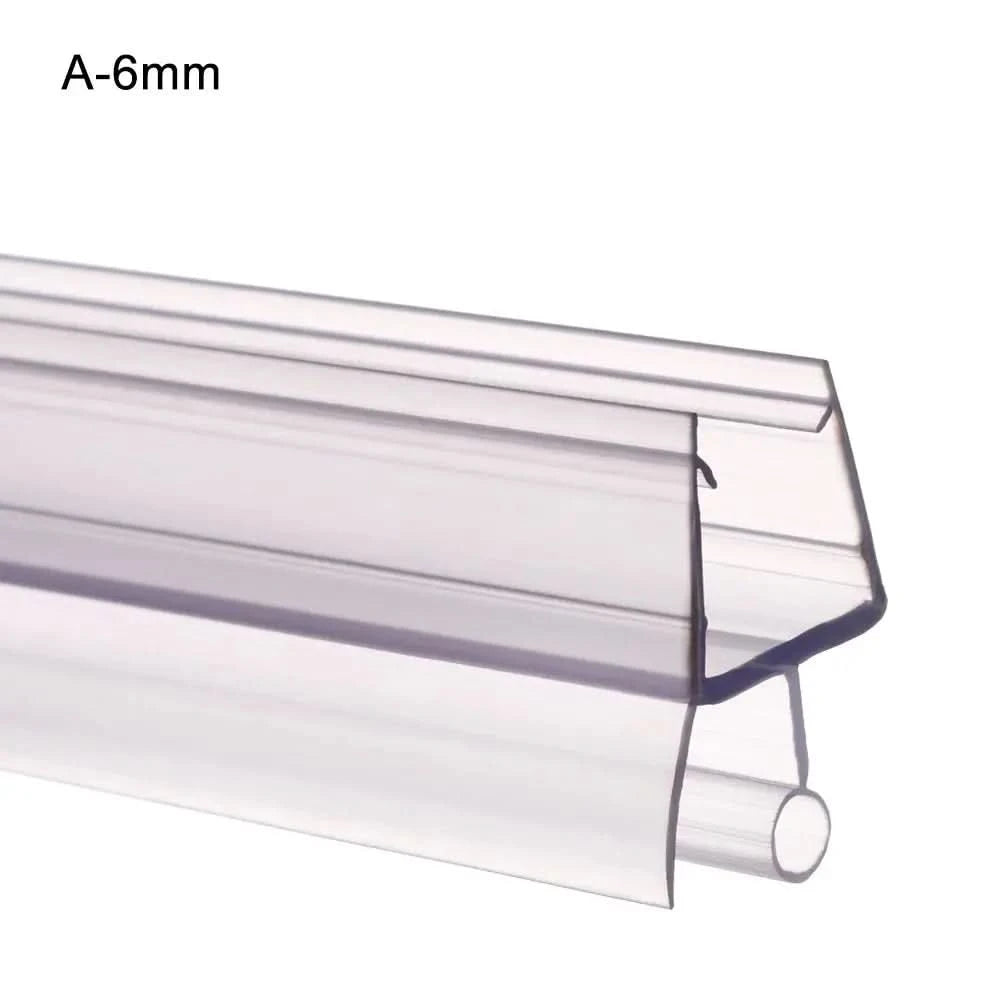 Bath Shower Screen Door Seal Strip 4 to 12mm Seal Gap Window Door Weatherstrip Door Protective Strip Bathroom Hardware