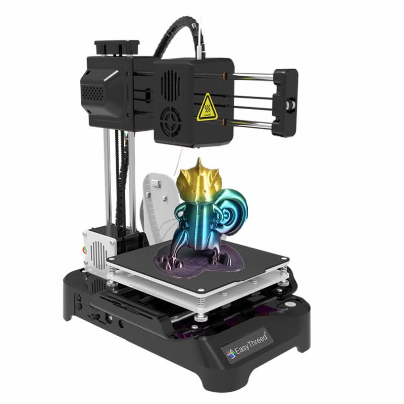 Easythreed Mini 3D Printer K9 Easy Use One-click Print Mainboard Magnetic Build Platform Desktop Printer K7 Beginner Kids Gift