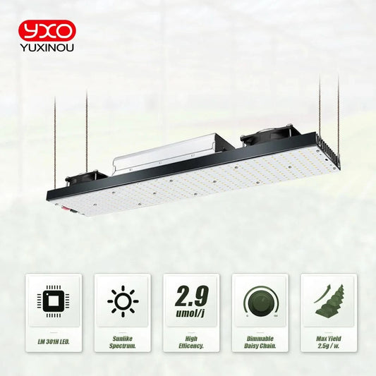 LM301H LED Grow Light V3 Board With Meanwell Driver 240W 480W 720W 3000K/3500K 660NM UV IR Growbox For Plants Veg Bloom