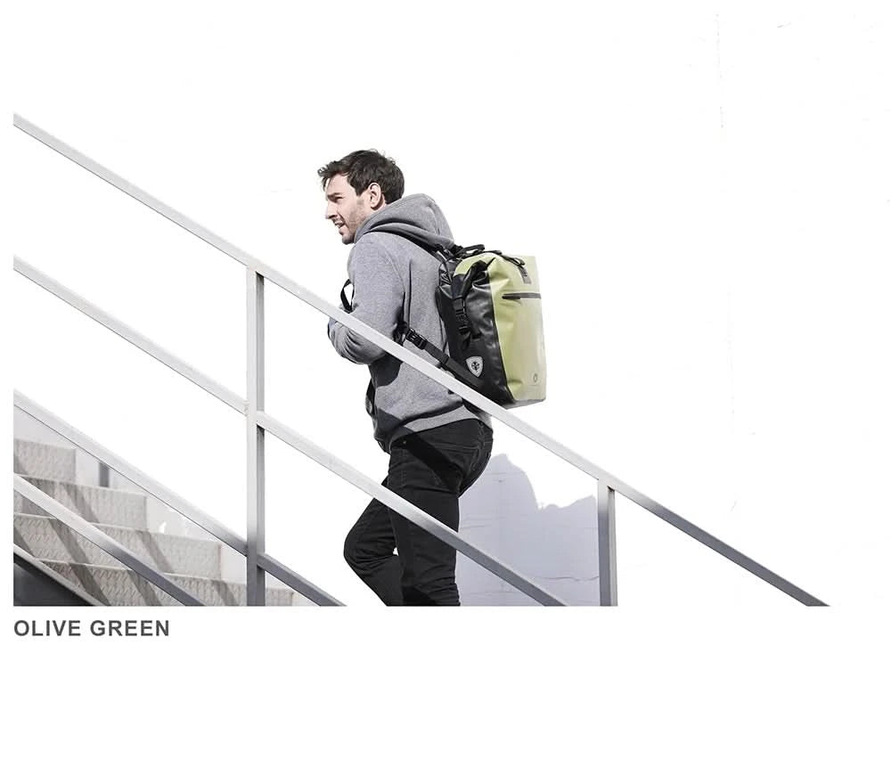 Rhinowalk Fahrradtasche & Gepäckträgertasche, 100 % wasserdicht, 27 l großes Fassungsvermögen, multifunktionale Gepäckträgertasche, Fahrradtaschen