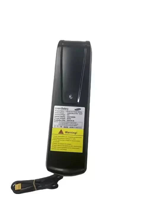 Hailong 52V 20Ah Electric Bicycle Battery Pack Downtube Lithium Ion Ebike Battery for Bike