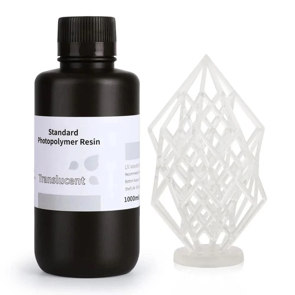 Elegoo 1KG/2KG/4KG UV-Harz 2.0 für 3D-Drucker SATURN 3 ULTRA 3D-Druckmaterial UV-Harz normal 1kg Flüssigkeitsflasche