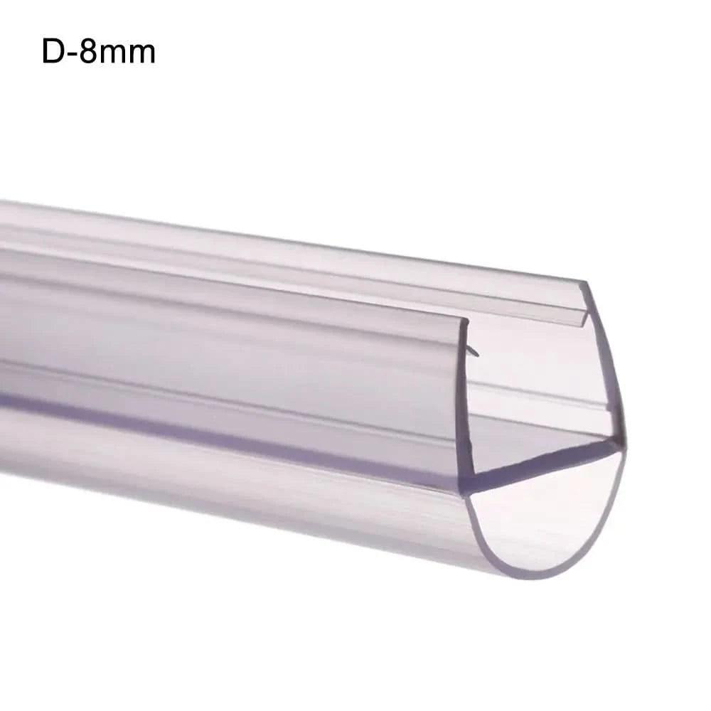 Bath Shower Screen Door Seal Strip 4 to 12mm Seal Gap Window Door Weatherstrip Door Protective Strip Bathroom Hardware