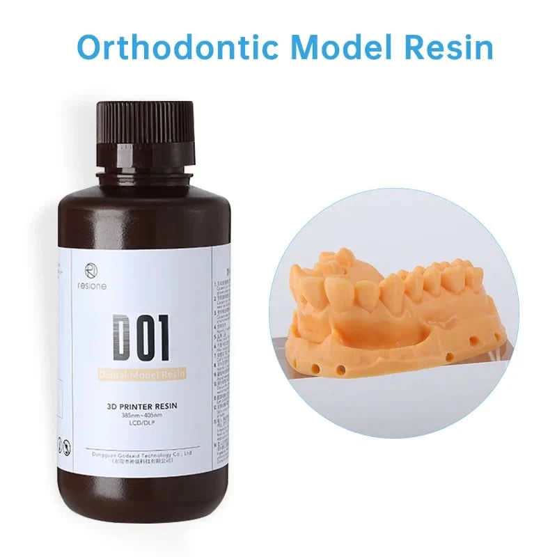 Resione Elastic Model Dentalharz Gießharz für 3D-Drucker für Elegoo Anycubic Harz 405nm UV Harz 3D-Drucker