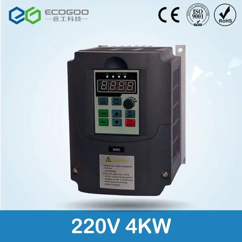 380V oder 220V Wirtschaftlicher Frequenzumrichter Variabler Frequenzantrieb Konverter Inverter 1.5/2.2/3.7/4/5.5/7.5/11 KW Motordrehzahlregler