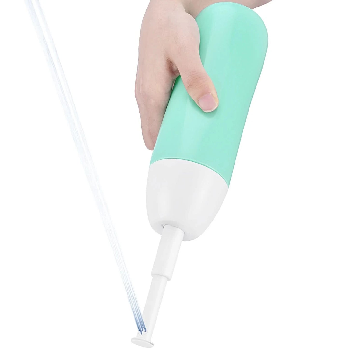Tragbares Bidet – Reise-Handbidetflasche mit einziehbarer Sprühdüse zur Hygiene-Reinigung, Körperpflege, 400 ml, mit Tasche