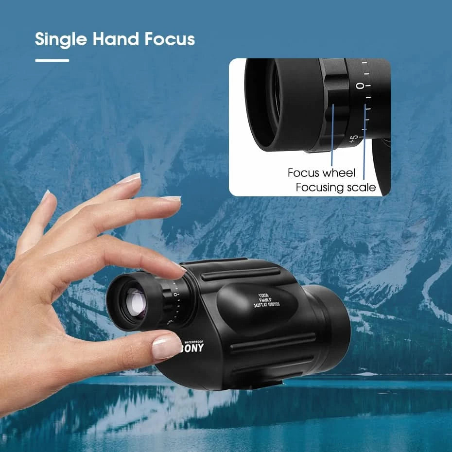 Svbony Telescope SV49 13x50 Monocular Powerful,Professional Monoculars,Waterproof,camping Equipment,for travel and hunting