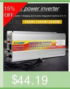 Reiner Sinus-Wechselrichter 12V/24V auf AC110V 220V 1000W 2000W 3000W Spannungswandler Leistungswandler Solar-Wechselrichter LED-Anzeige