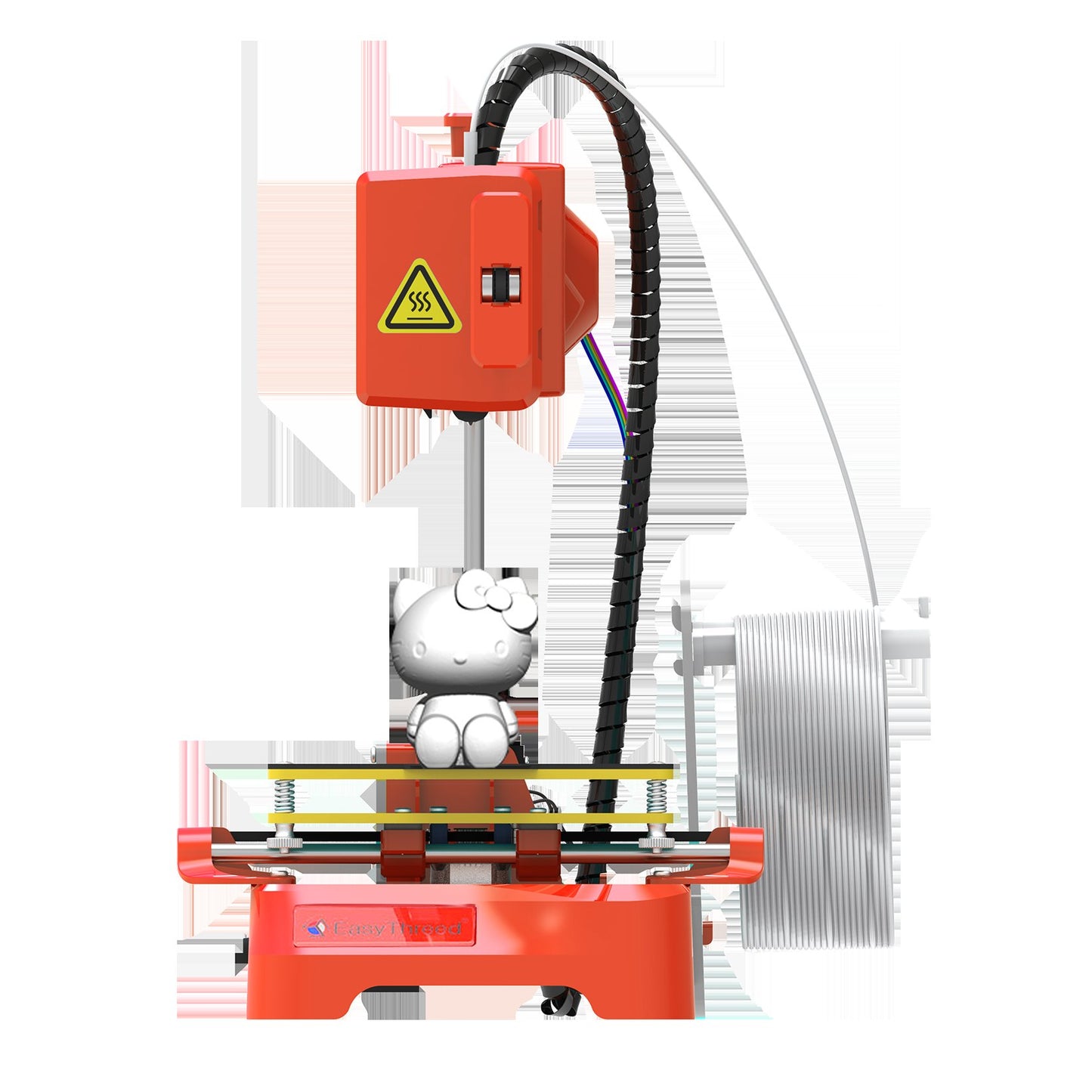 Easythreed Mini 3D-Drucker K9 Einfache Bedienung Ein-Klick-Druck Motherboard Magnetische Bauplattform Desktop-Drucker K7 Anfänger Kindergeschenk