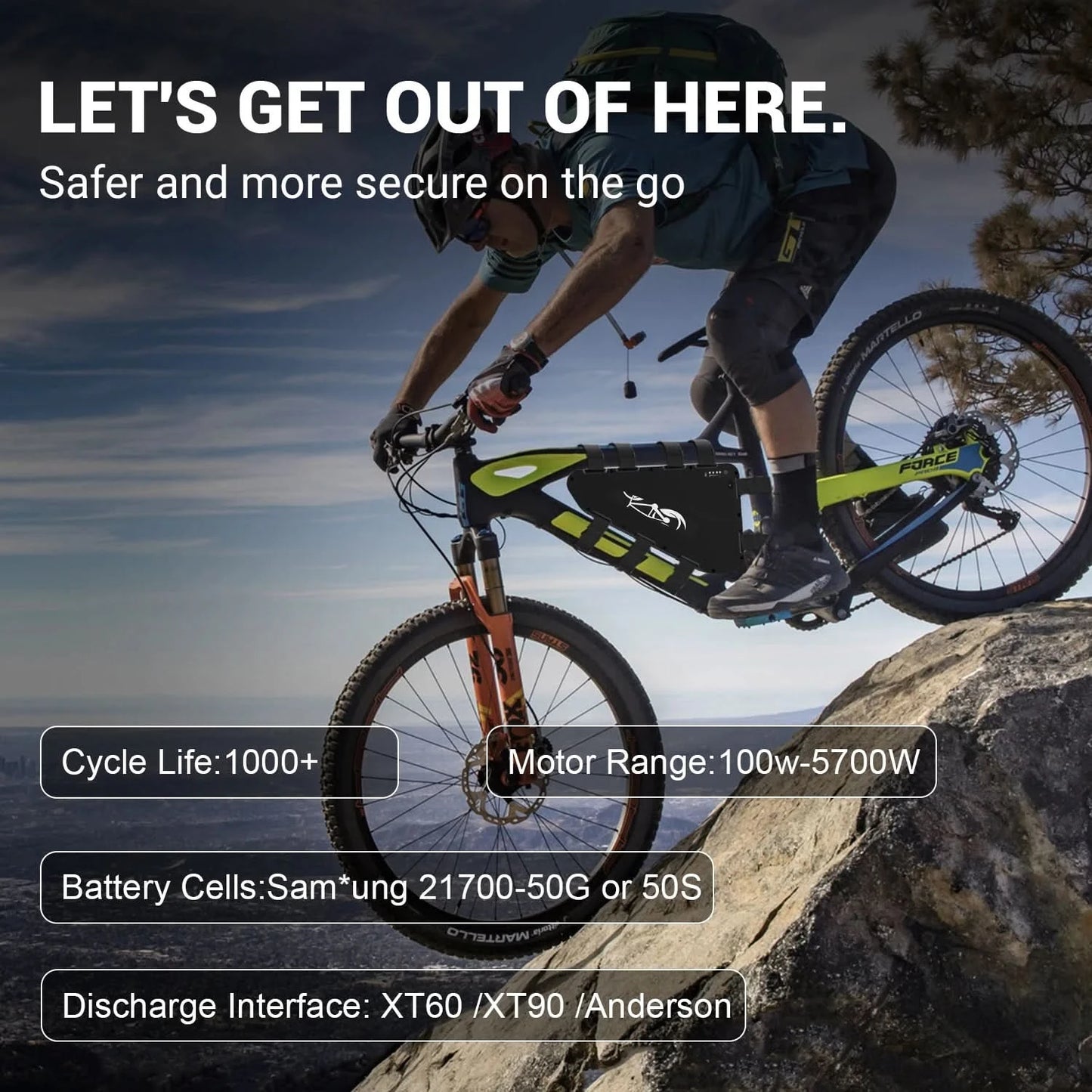 72V 20Ah E-Bike Lithium-Ionen-Akku Dreieckige weiche Tasche Hartschale 20AH 25AH 30AH 35AH 40AH Passend für 3000W 5000W 6000W Motor