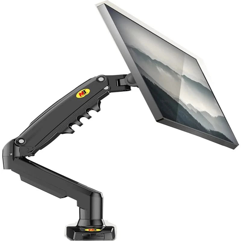 F80 Gasfeder 17-30 Zoll Desktop-LED-LCD-Monitorhalterung Arm Ergonomische Gasfeder Flexi-Halterung Belastung 2~9kg