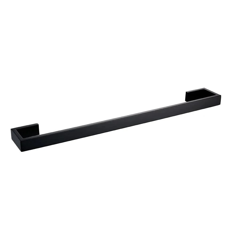 Stainless Steel Black Wall Mounted Screw Hook Paper Holder Towel/ Tissue Holder Towel Bar Bathroom Accessories