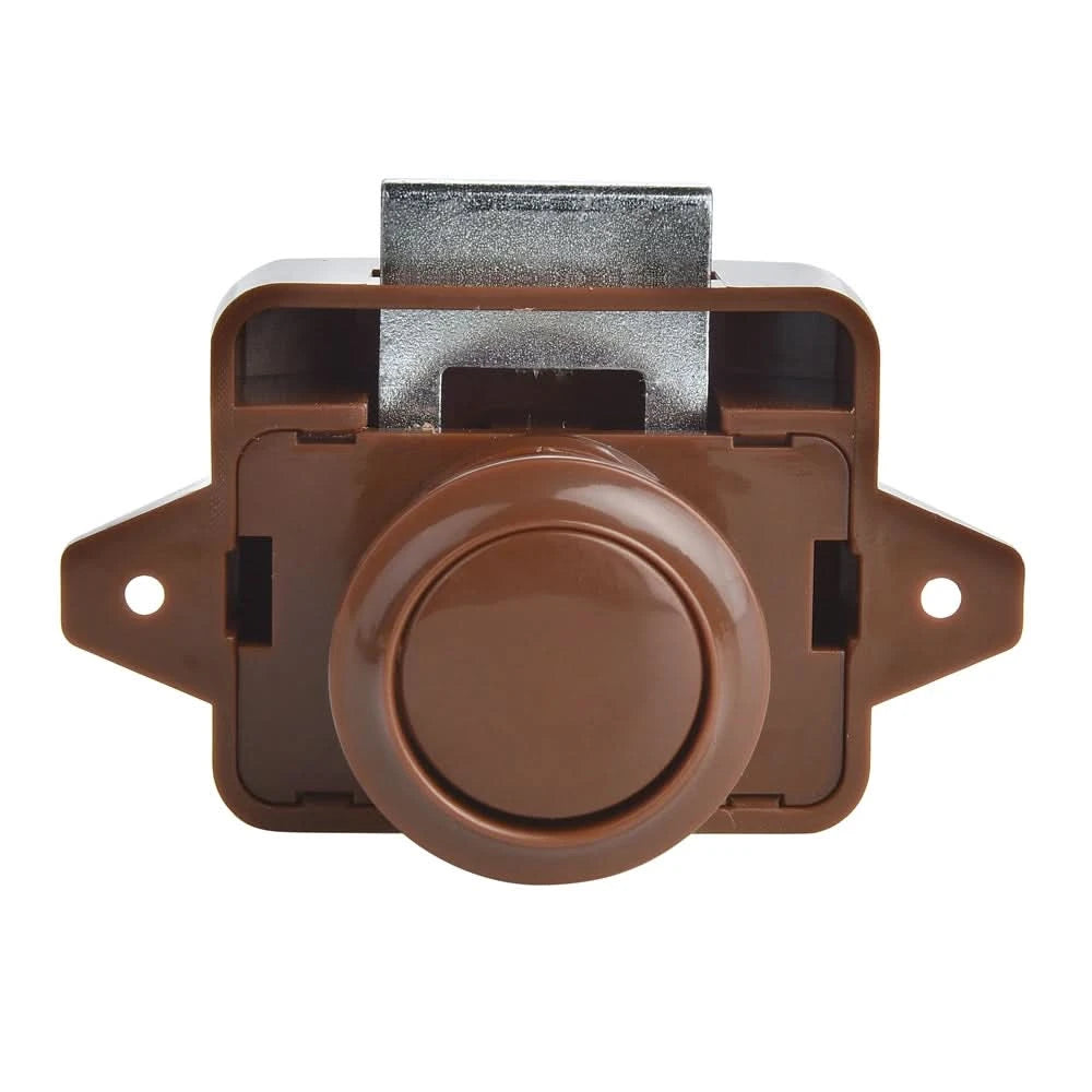 KAK 20 pieces RV Lock Push Lock for Camper Car RV Yacht Push Locks Furniture Cabinet Door Lock Hardware Child Safety Drawer Lock