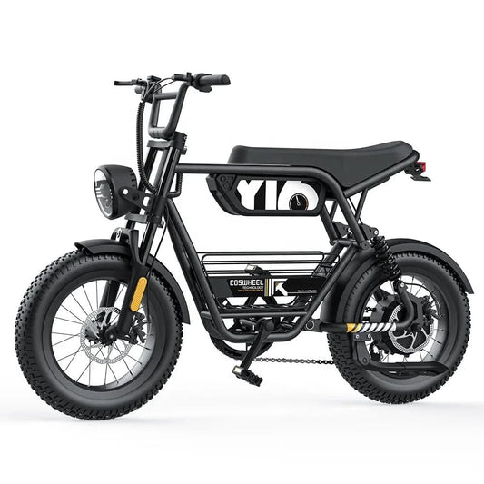 COSWHEEL Y16  Eu Warehouse 16inch Fat Tire Electric Bike E Bike 750W 1000W Motor 15AH Battery Fatbike Electric Bicycle