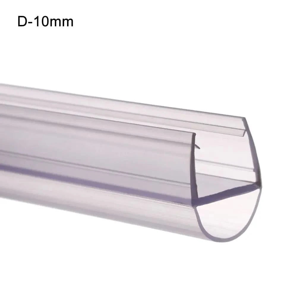 Bath Shower Screen Door Seal Strip 4 to 12mm Seal Gap Window Door Weatherstrip Door Protective Strip Bathroom Hardware