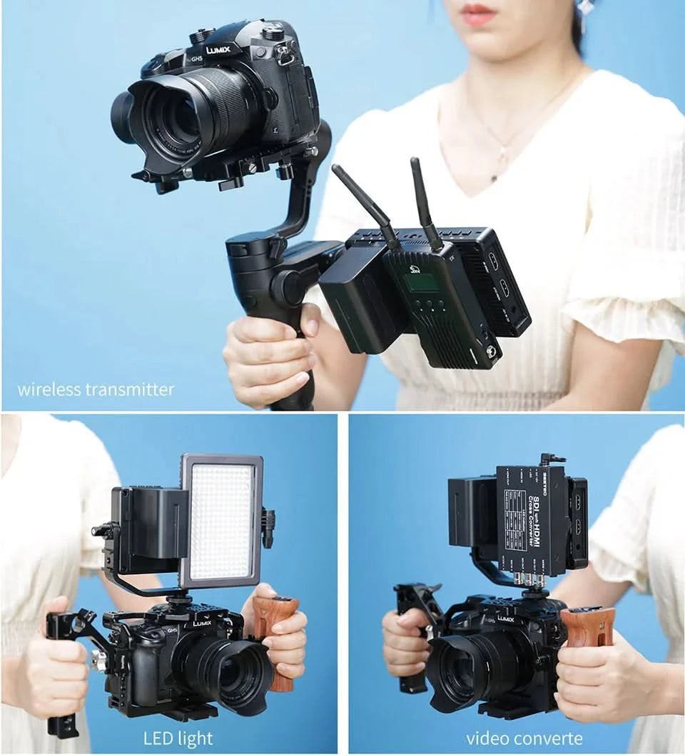 FEELWORLD F5 Pro V4 6 Zoll DSLR-Kamera-Feldmonitor Touchscreen 3D LUT FHD1920 1080 4K HDMI Video Fokusassistent für Gimbal