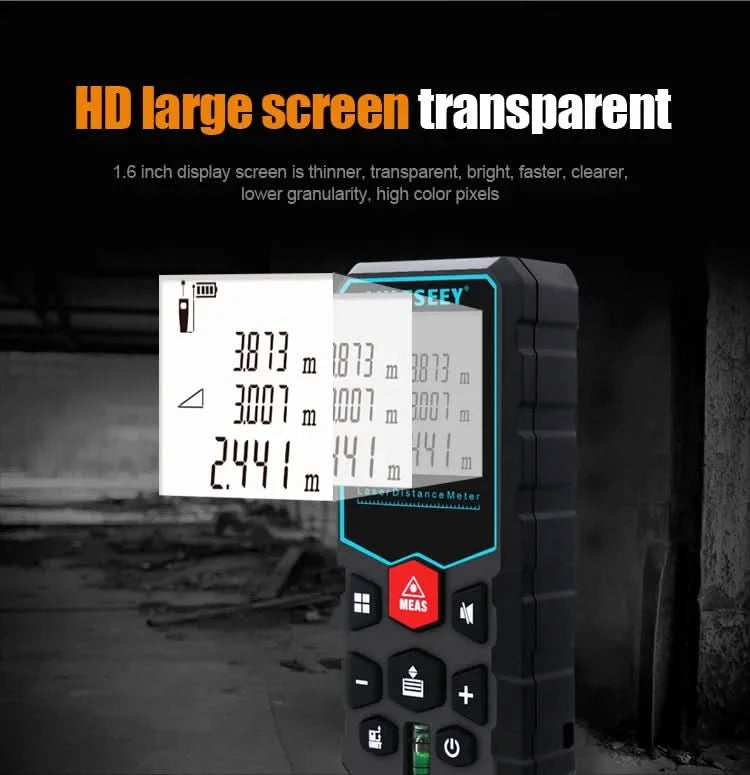 Mileseey X5 S6 Laser Tape Measure Laser Profesional Laser Distance Meter Trena Rangefinder Laser Metro Laser Range Finder