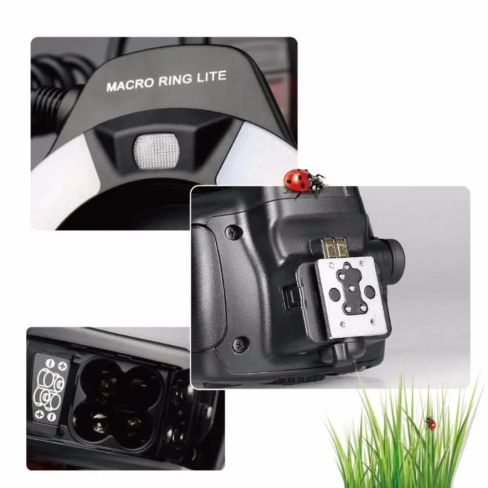 MEIKE MK-14EXT-N Ring Flash Light Speedlite GN14 For Nikon D80 D300S D600 D700 D800 D800E D3000 D3100 D3400 D5000 D5100 D7000