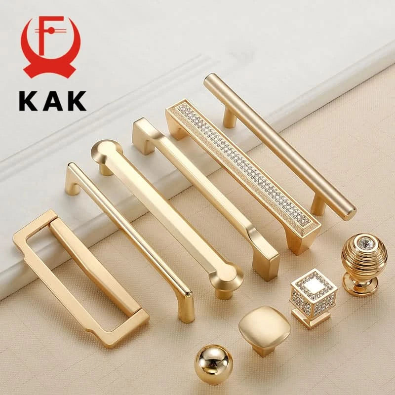 KAK Zinc Aolly Ivory White Cabinet Handles Kitchen Cupboard Door Pulls Drawer Knobs European Fashion Furniture Handle Hardware