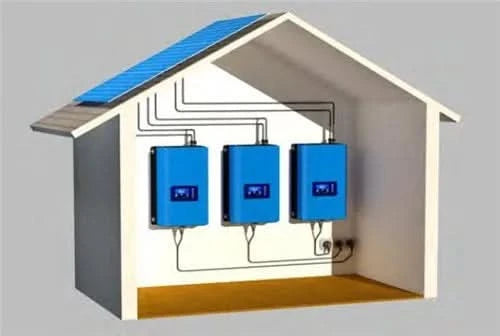 Y&H 2000W Solar Grid Micro Inverter Battery Discharge Power Mode With Limiter Sensor PV DC 45-90V AC 220V MPPT Solar Converter
