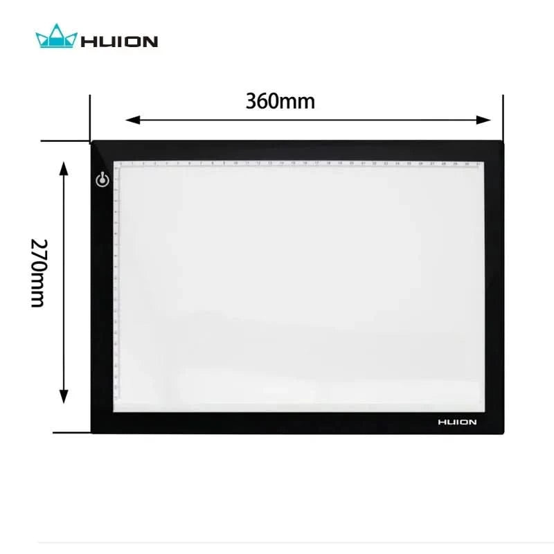 Huion L4S 17,7" LED-Pad Ultradünne Leuchtkästen LED-Pausbretter Professionelle Animations-Zeichenpausplatte Malwerkzeuge