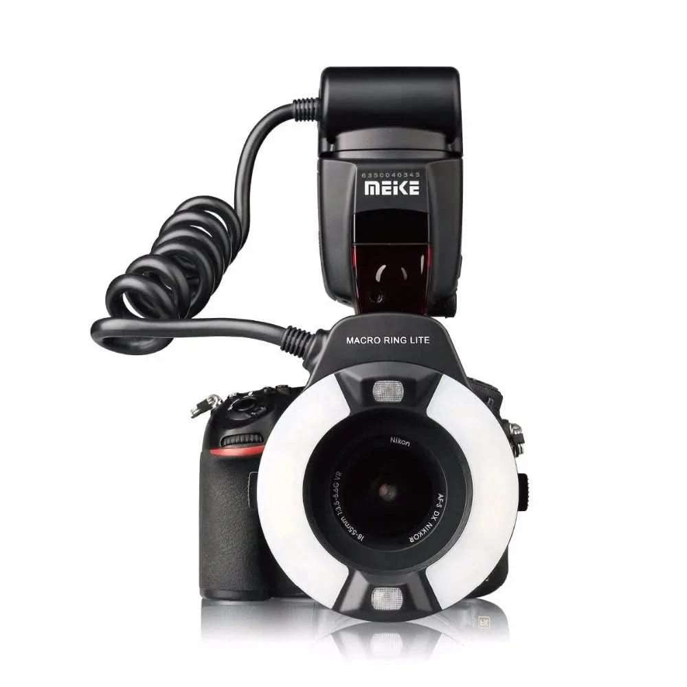 MEIKE MK-14EXT-N Ring Flash Light Speedlite GN14 For Nikon D80 D300S D600 D700 D800 D800E D3000 D3100 D3400 D5000 D5100 D7000