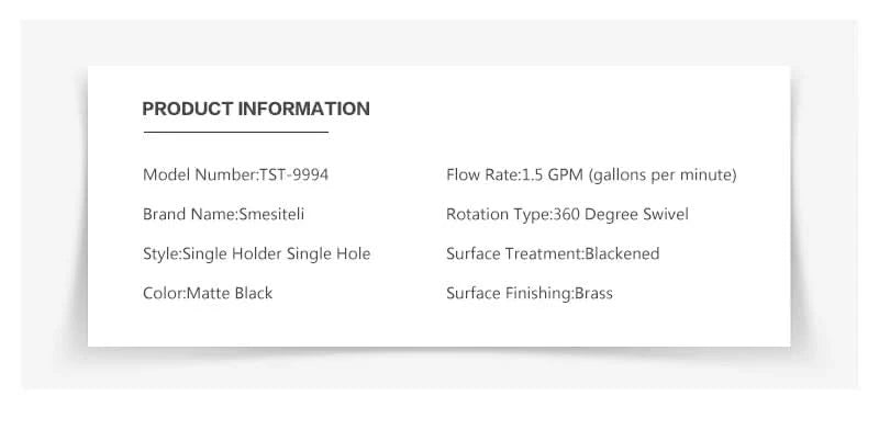 Smesiteli Kitchen Faucets Round Matte Black Brass Single Handle Single Hole 360 Degree Swivel Mixer Sink Tap Pull Out Down Taps