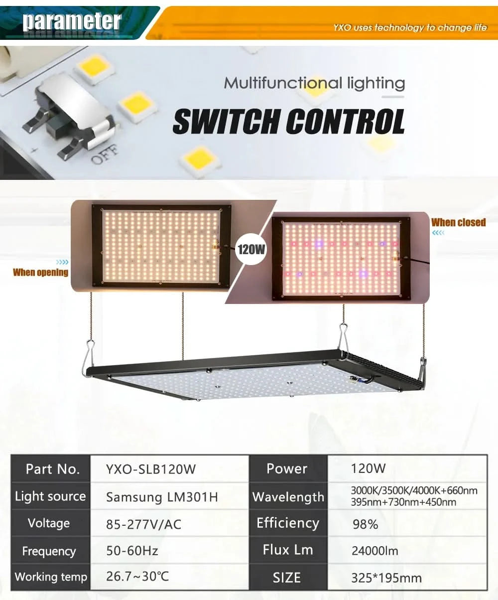 120W 240W Sam-ng LM301h Quantum LED Grow Light Board Lamp IR UV Full Spectrum Phytolamp For Plants Hydroponics MeanWell Driver