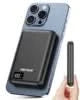 Portable 3 in 1 10000mAh Power Bank Magnetic Wireless Li-ion Polymer Battery Fast Charging PD20W Powerbank for iPhone Xiaomi
