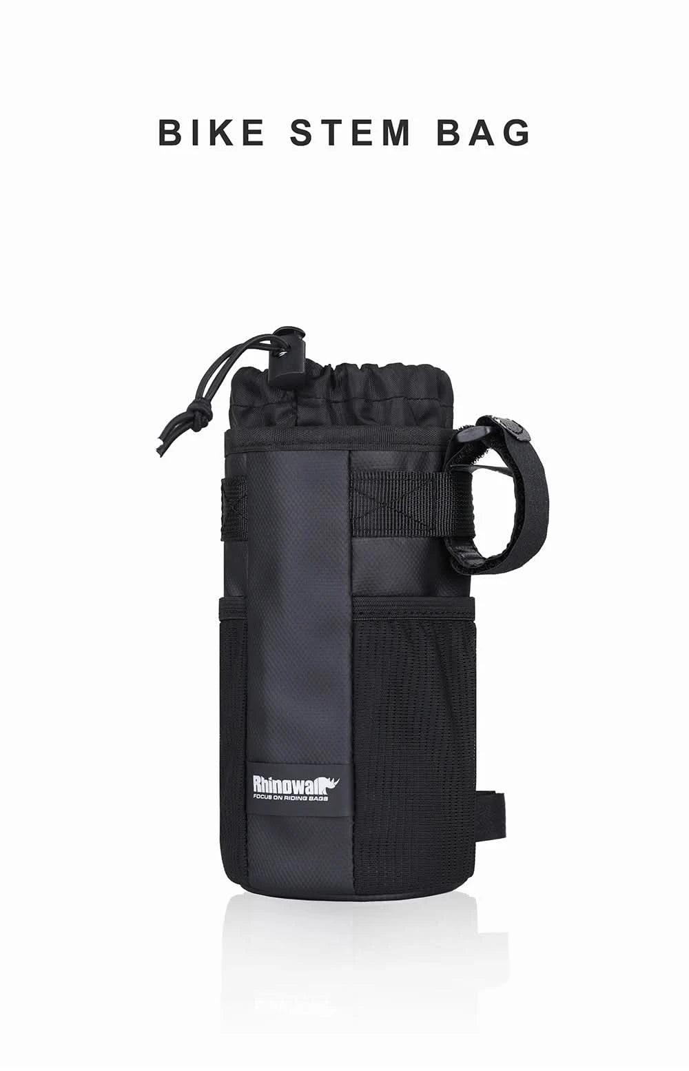 Rhinowalk Fahrradtasche Fahrrad-Flaschenhalter Tasche MTB Fahrrad Isoliert Wasserkocher Tasche Reiten Lenker 1 Stk oder 2 Stk Zubehör