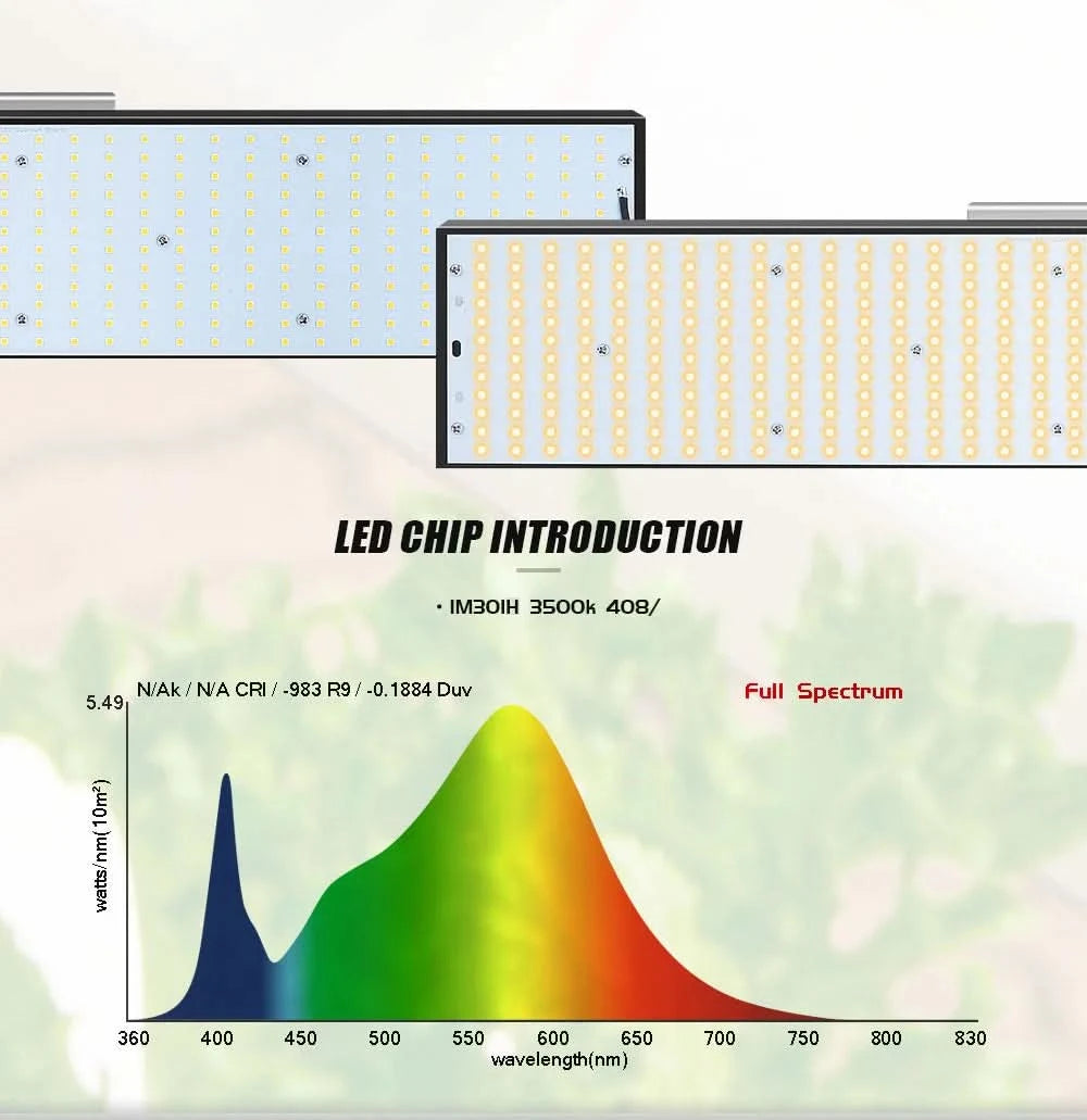 LM301H LED Grow Light V3 Board With Meanwell Driver 240W 480W 720W 3000K/3500K 660NM UV IR Growbox For Plants Veg Bloom
