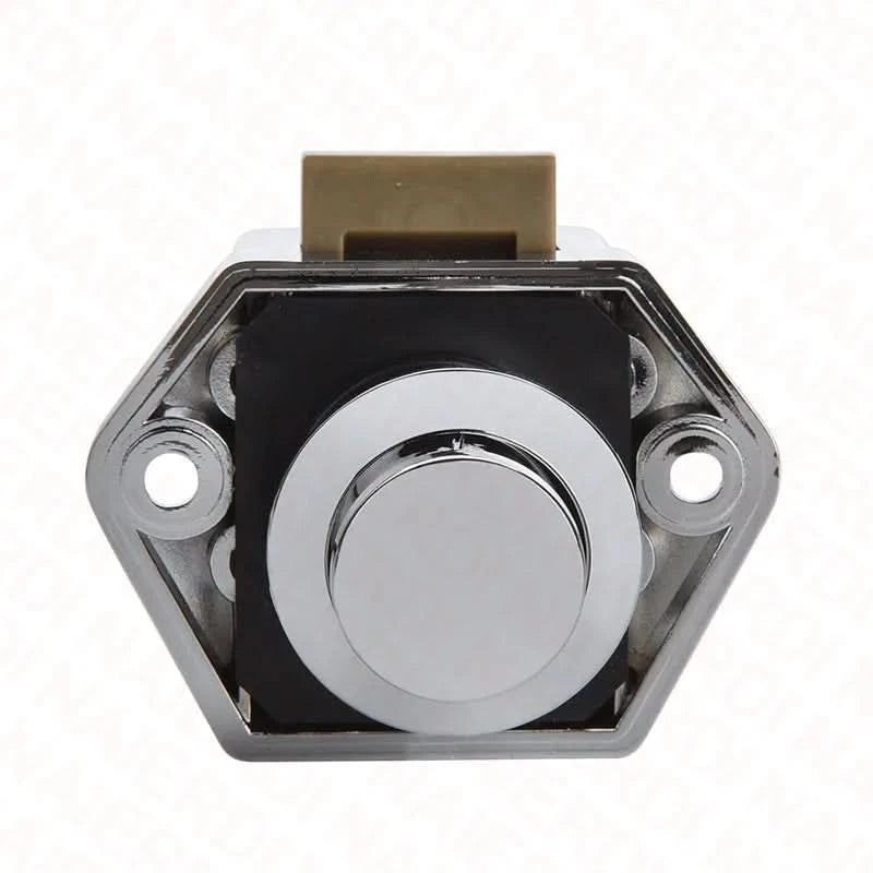 10PCS NAIERDI Camper Car Push Lock 20mm/26mm RV Caravan Boat Motor Home Cabinet Drawer Latch Button Locks For Furniture Hardware
